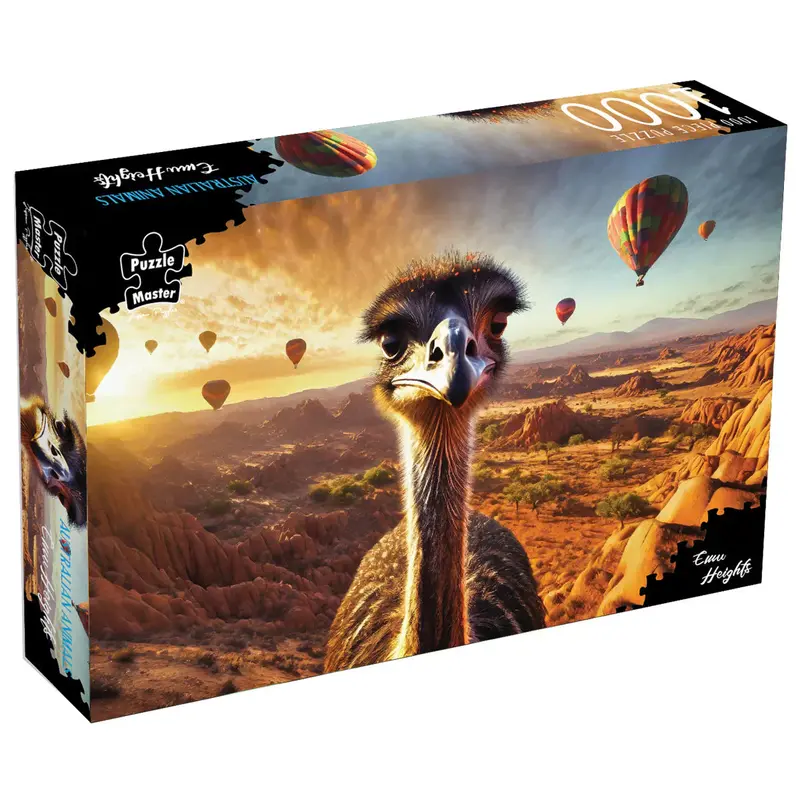 1000-Piece Jigsaw Puzzle, Emu Heights 1