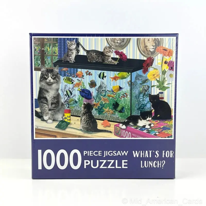 1000-Piece Jigsaw Puzzle, What's For Lunch 1