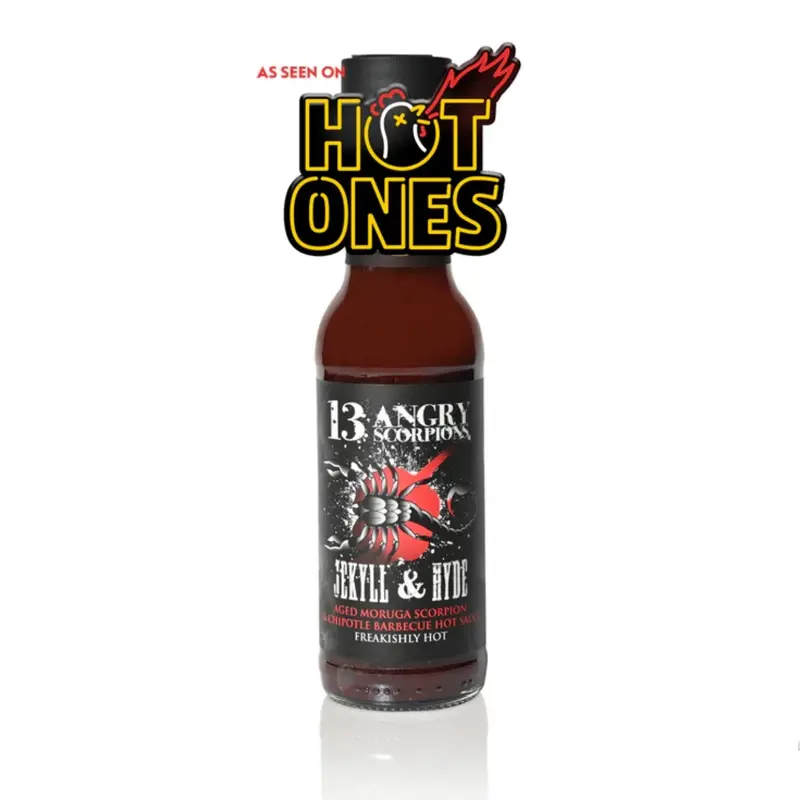 13 Angry Scorpions Jekyll & Hyde Hot Sauce 150Ml 1