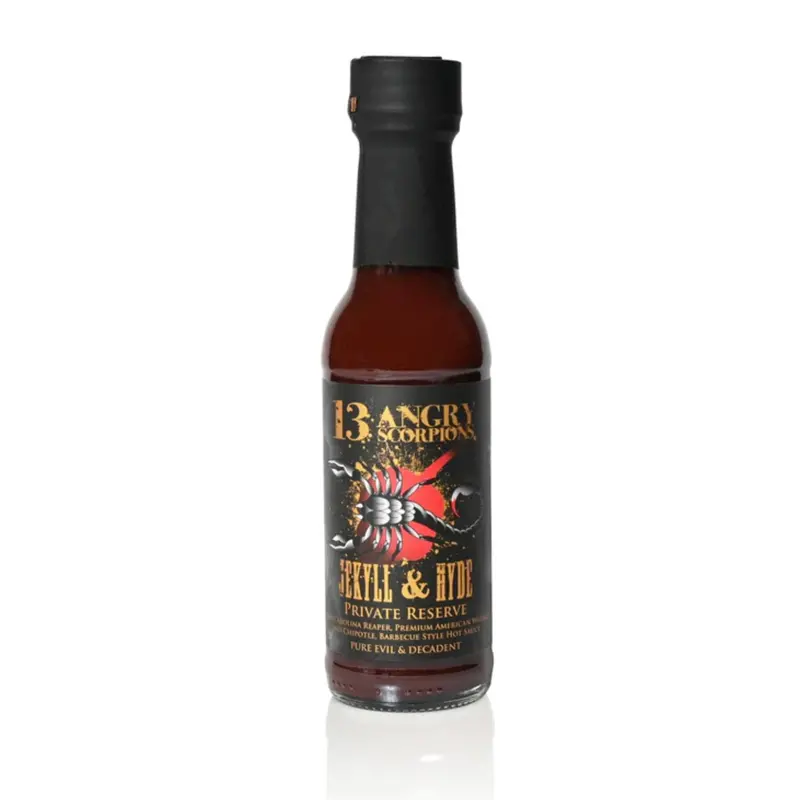 13 Angry Scorpions Jekyll & Hyde Private Reserve Hot Sauce 150Ml 1