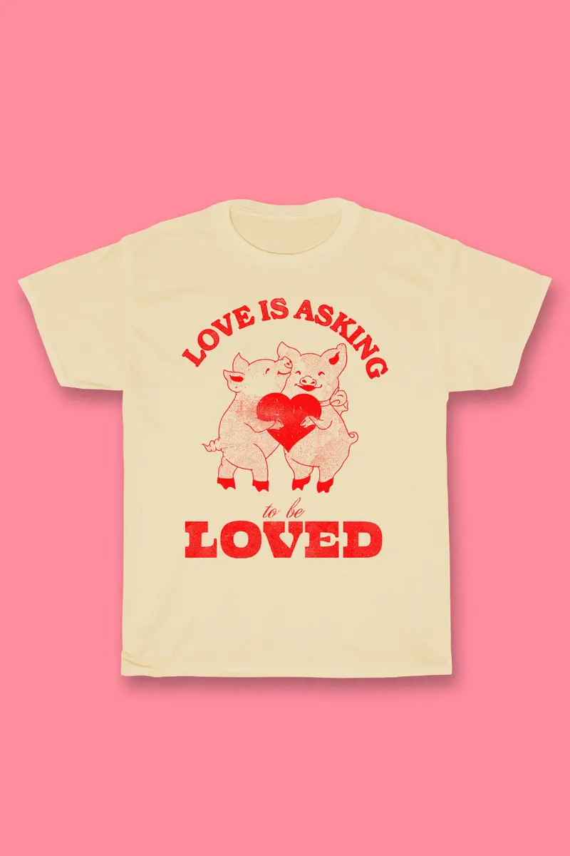 2B Loved Natural Graphic Tee 1
