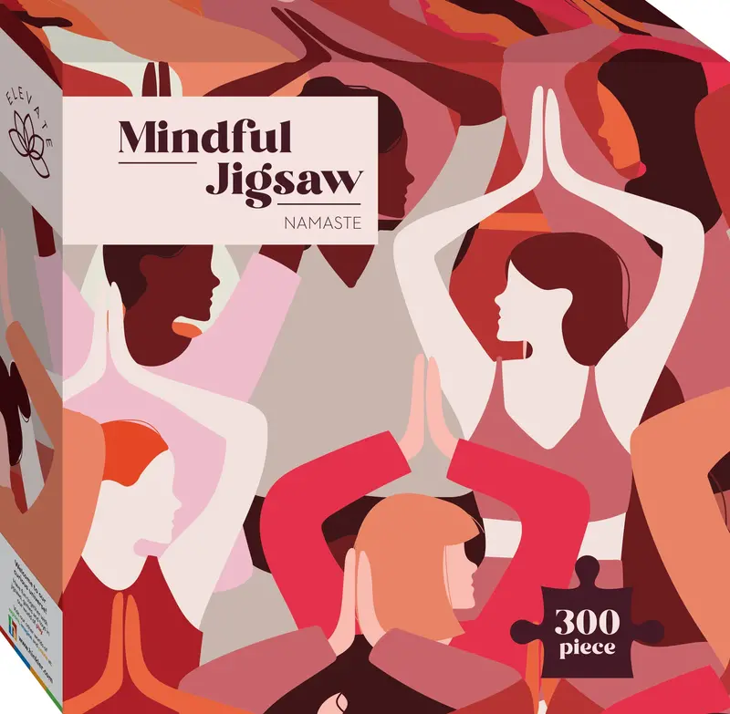 300-Piece Elevate Mindful Jigsaw Puzzles, Namaste 1
