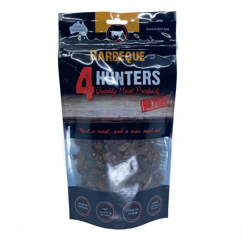 4 Hunters Biltong Barbecue 100G 1