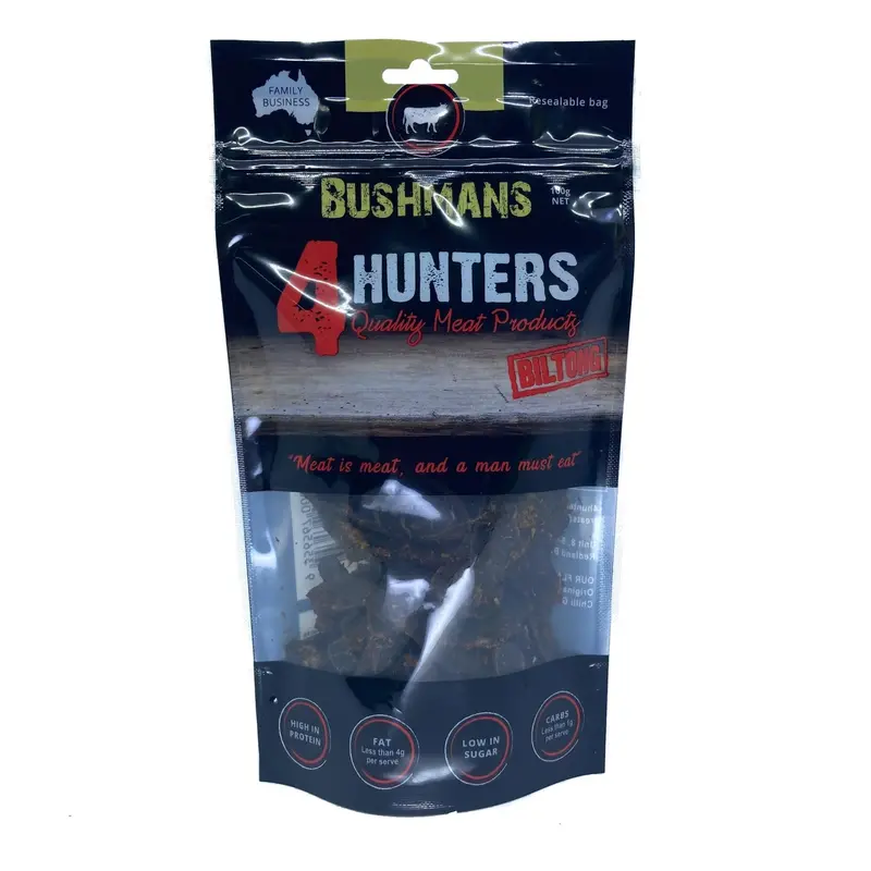 4 Hunters Biltong Bushmans 100G 1
