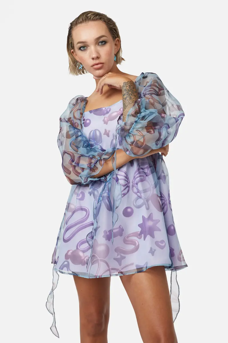 Abyss Puffy Dress 1