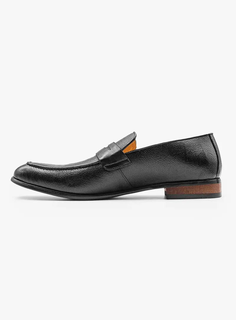 Albinoni Penny Black Loafer 1