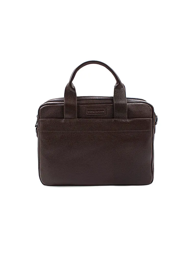Aldo Brown Leather Briefcase 1