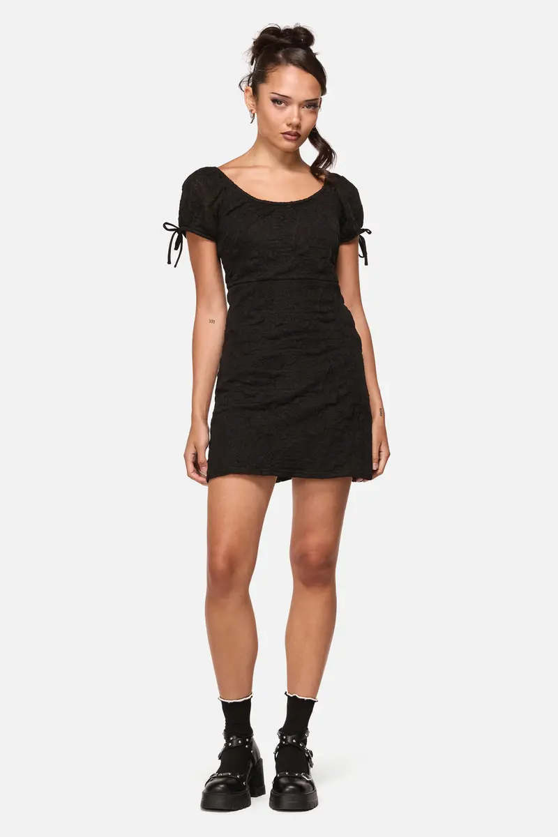 Altar Lace Goth Mini Dress 1