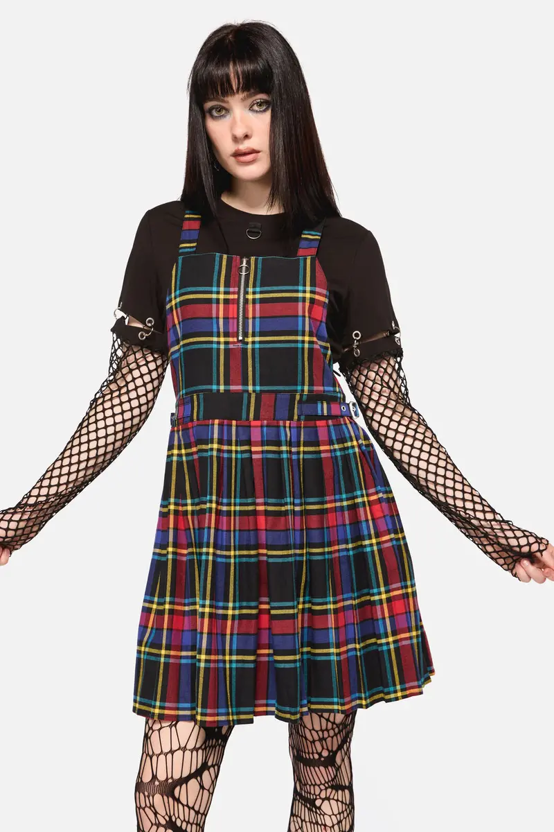 Anarchic Tartan Pinafore 1