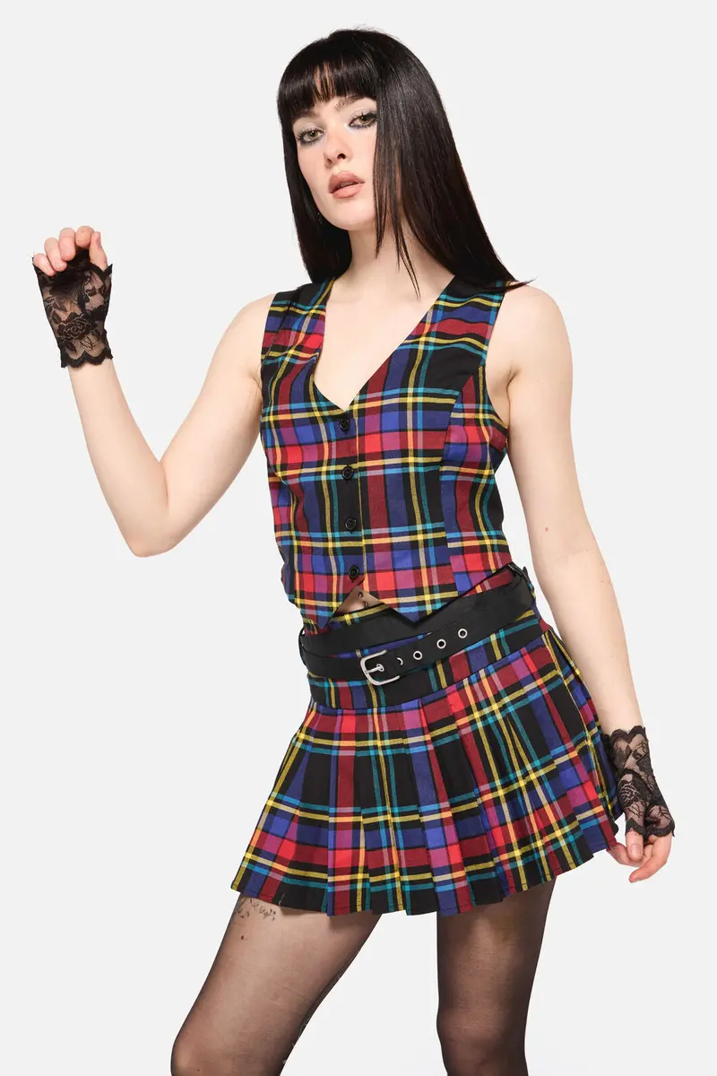 Anarchic Tartan Vest 1