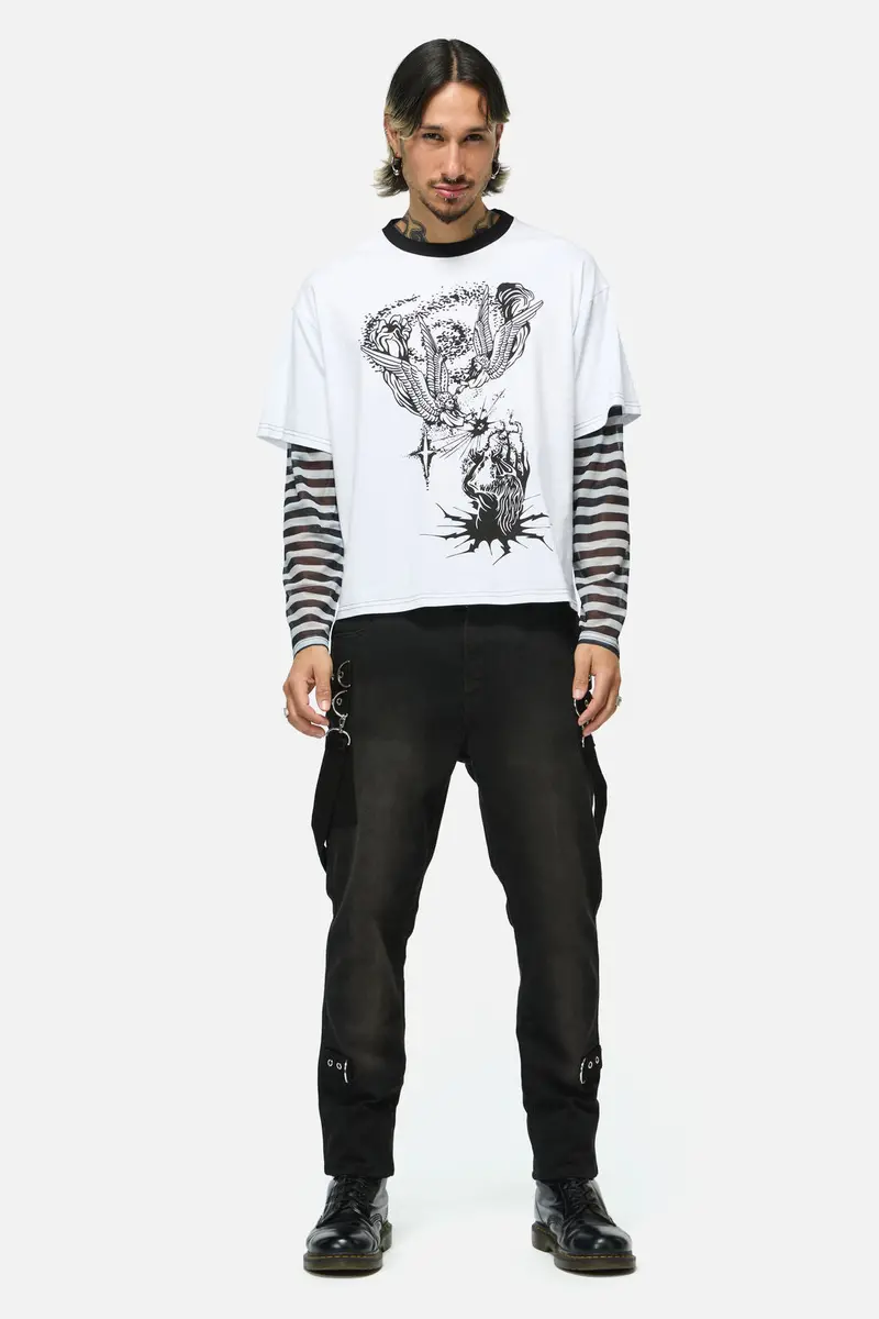 Angelic Contrast Ls Tee 1