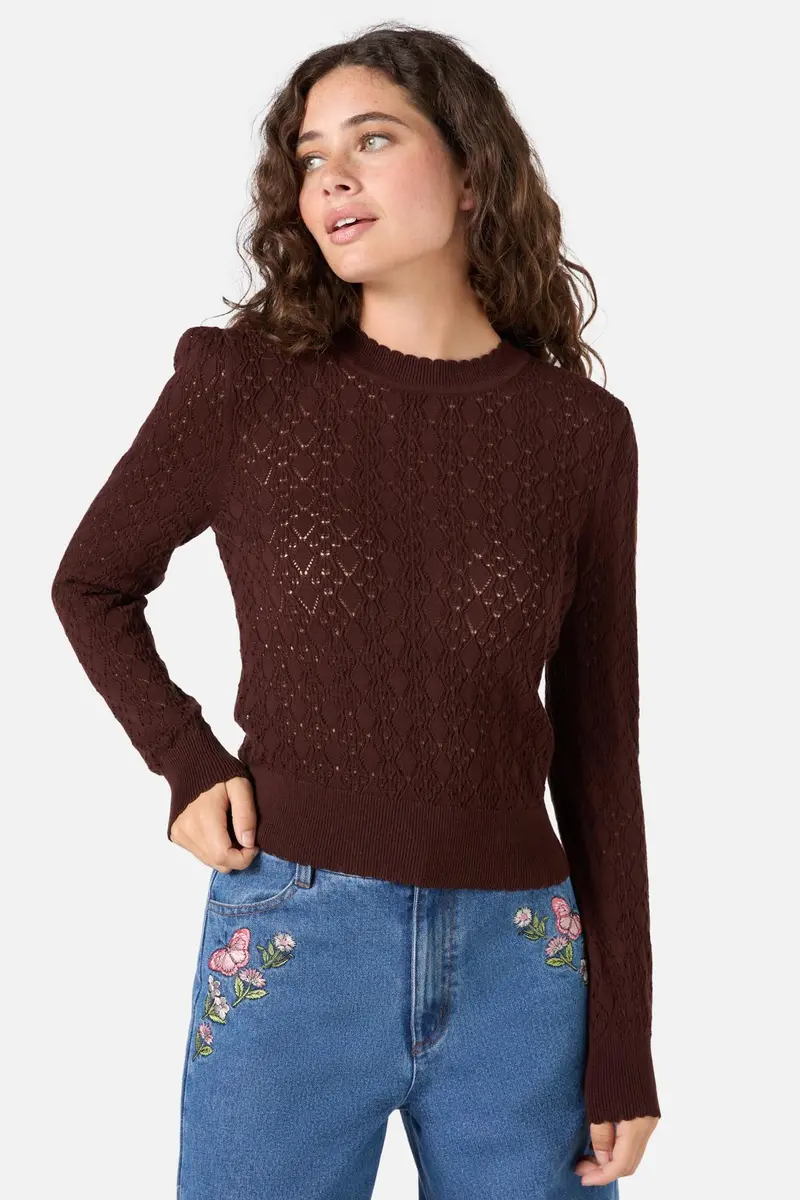 Annabelle Fancy Knit Top 1