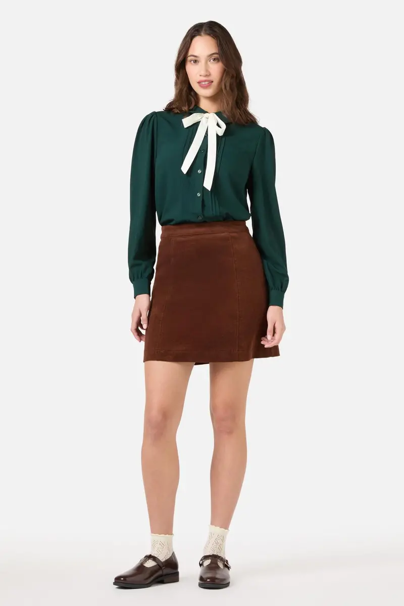 Annie Long Sleeve Bow Blouse 9