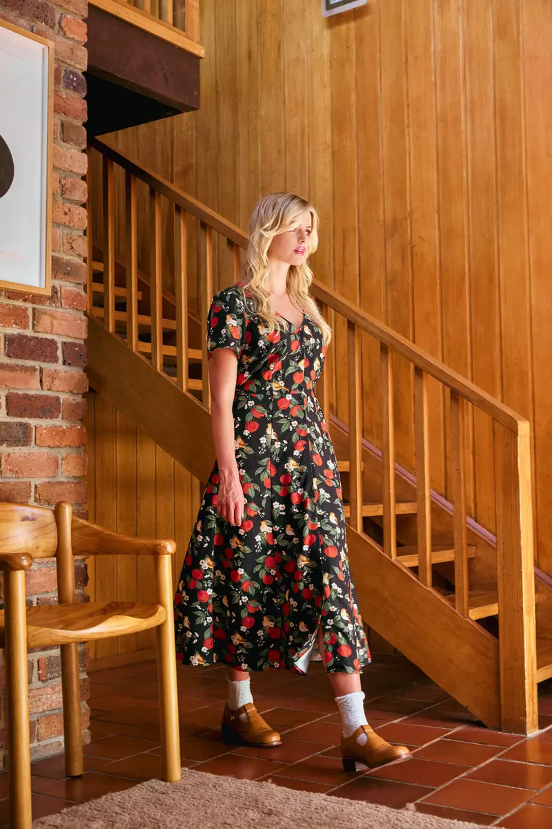 Apple Blossom Midi Dress 1