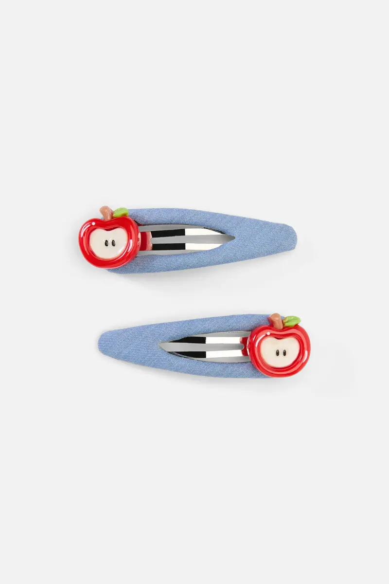 Apple Hair Clip Set 1