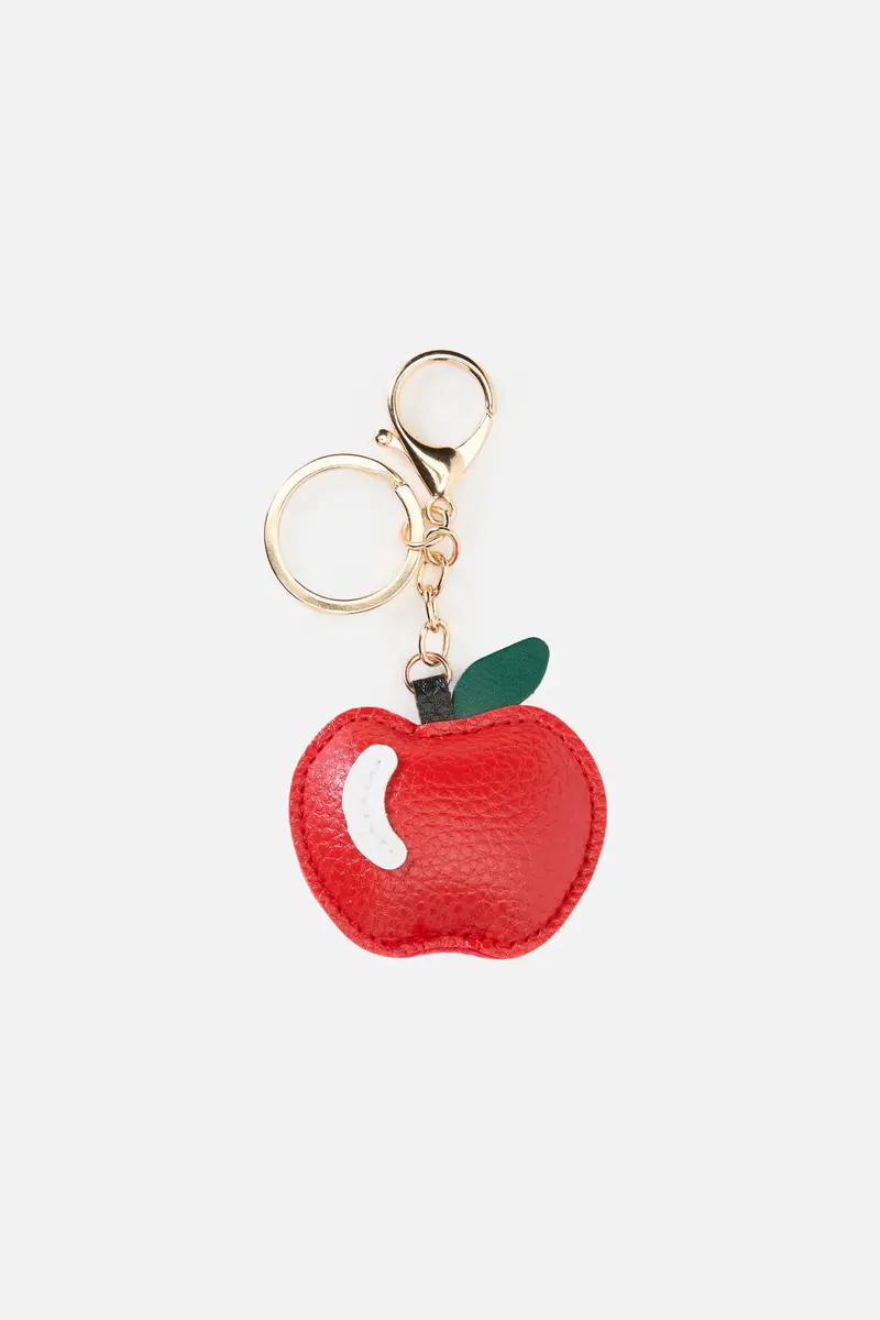 Apple Pu Bag Charm 1
