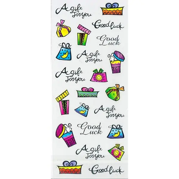 Arbee Sticker, Transparent Good Luck 1