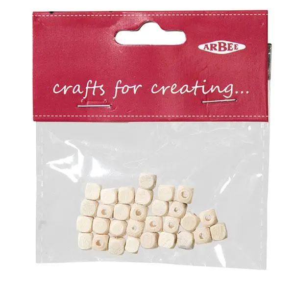 Arbee Wood Beads, Raw 5Mm- 16Pc 1