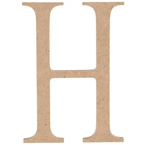 Arbee Wooden Letter H 1