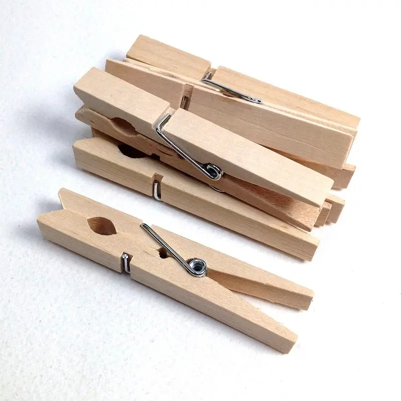 Arbee Wooden Pegs, Large- 6Pc 1