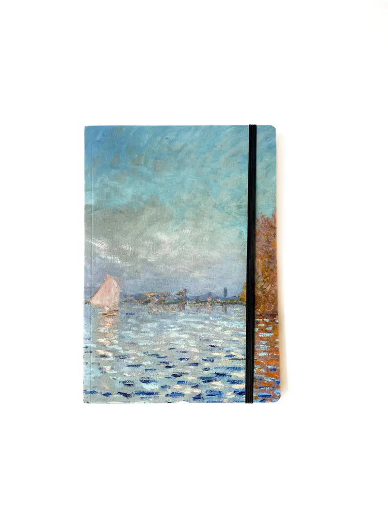 Argenteuil Basin With A Single Sailboat Notebook 1