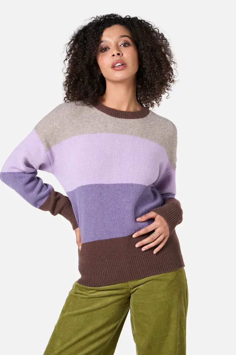 Arla Stripe Knit Jumper 1