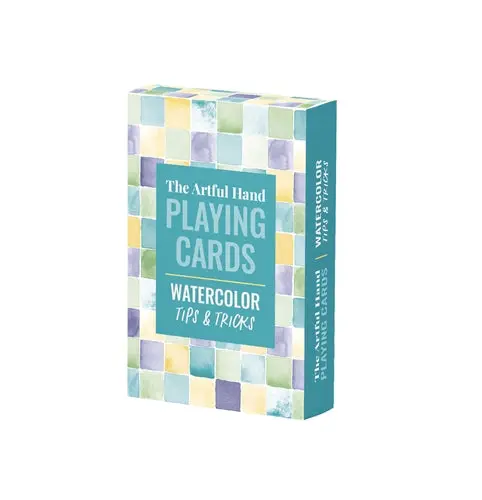 Artful Hand Playing Cards: Watercolor Tips & Tricks 1