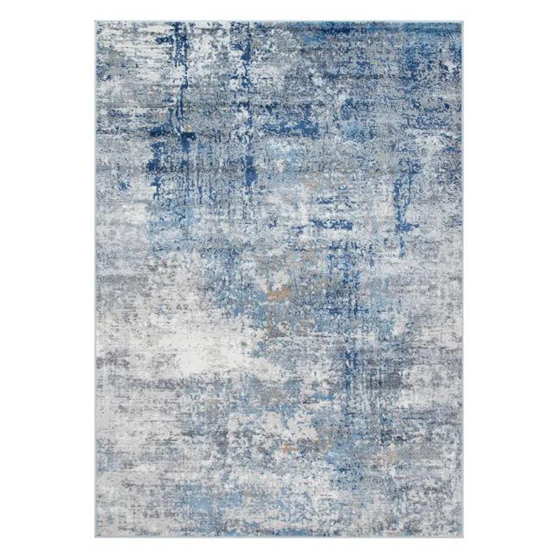 Artistry Alma Abstract Blue Rug 1