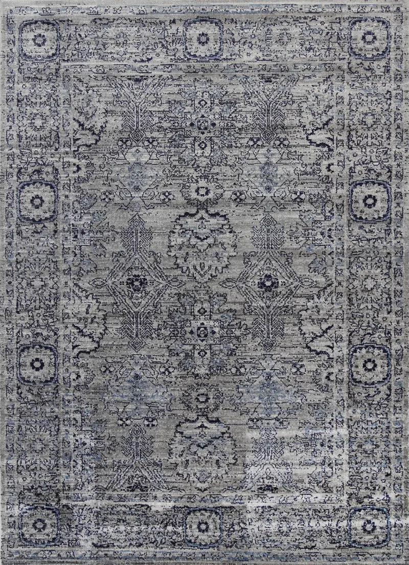 Arya Ziegler Grey Rug 1
