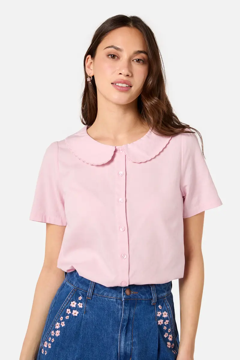 Aster Short Sleeve Blouse 1