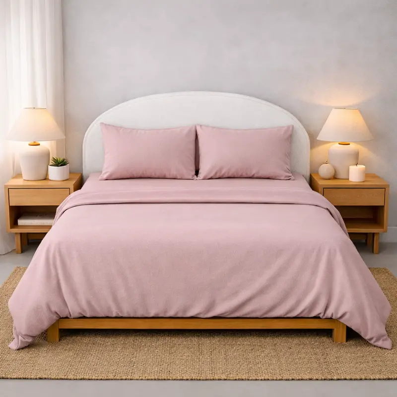 Athena Microfibre Bed Sheet Set - Double | Super Soft & Easy Care 1