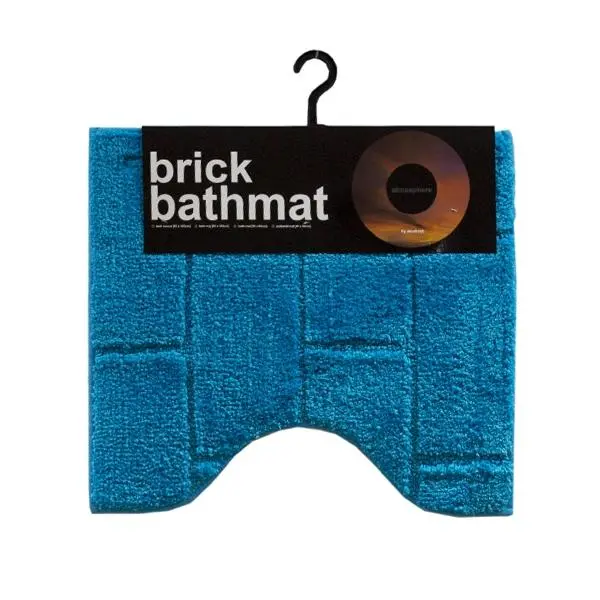 Atmosphere Pedestal Mat, Brick Horizon- 46X50cm 1
