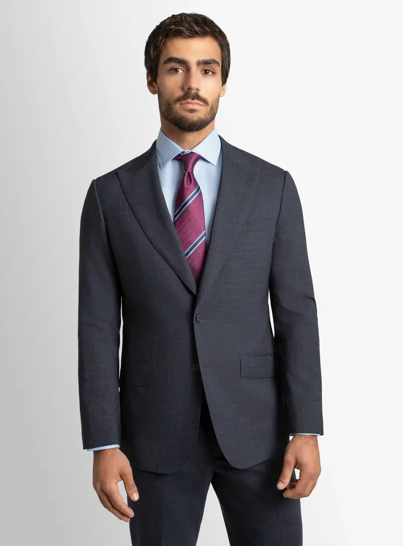 Auditore Mouline Navy Suit 1