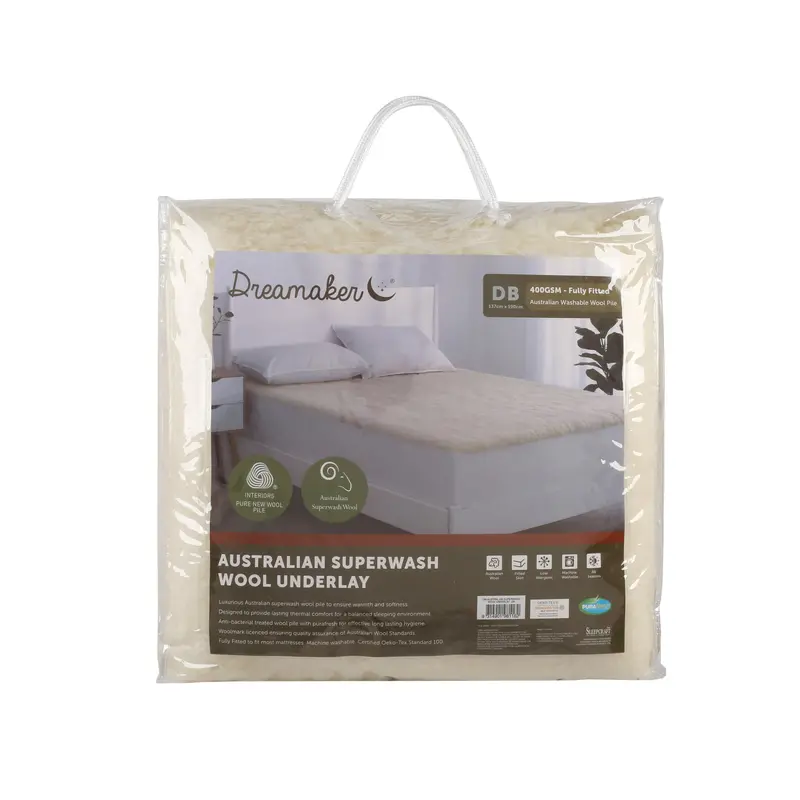 Australian Superwash Wool Underlay 1