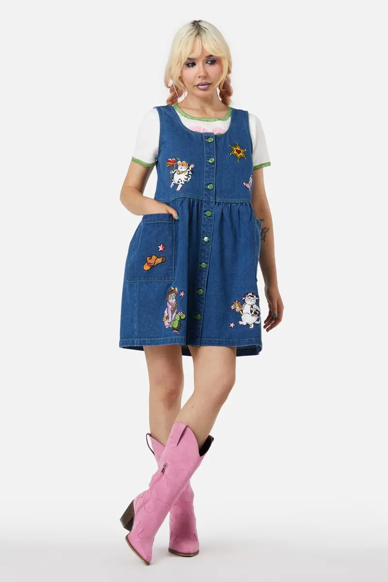 Bandit Denim Pinafore 1