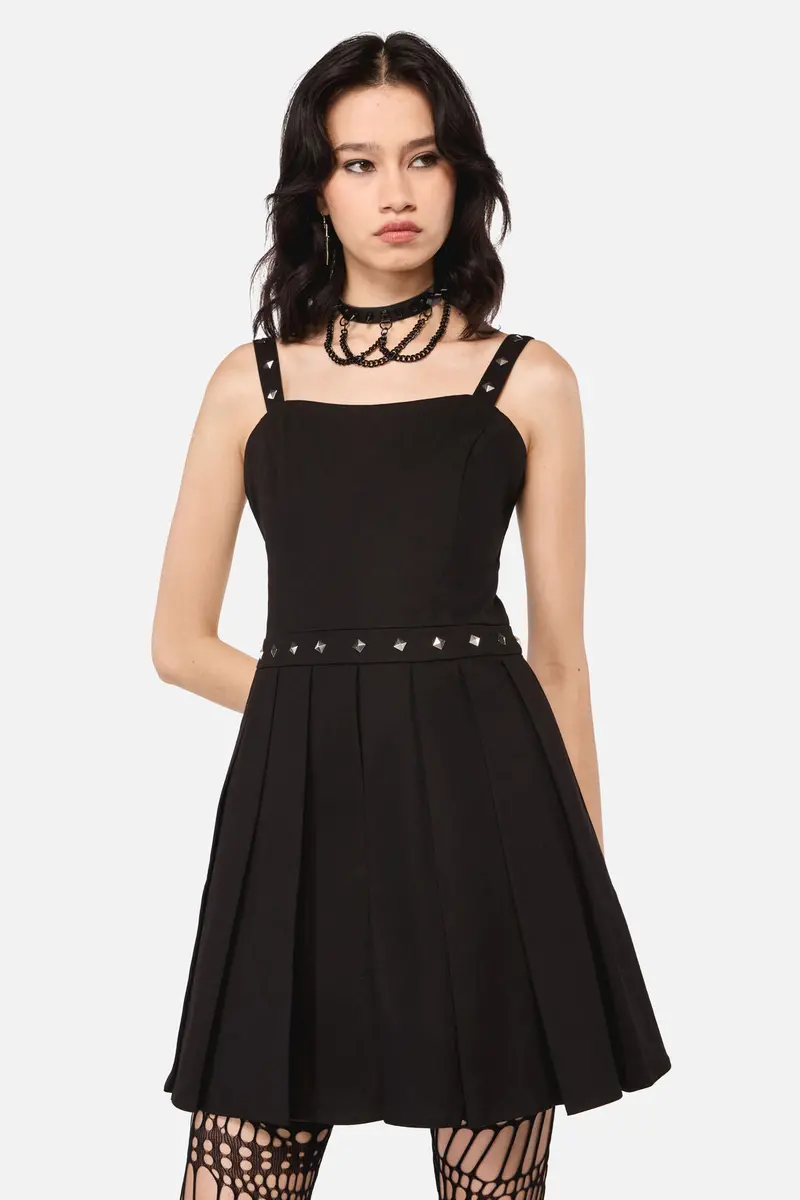 Barb Stud Trim Dress 1
