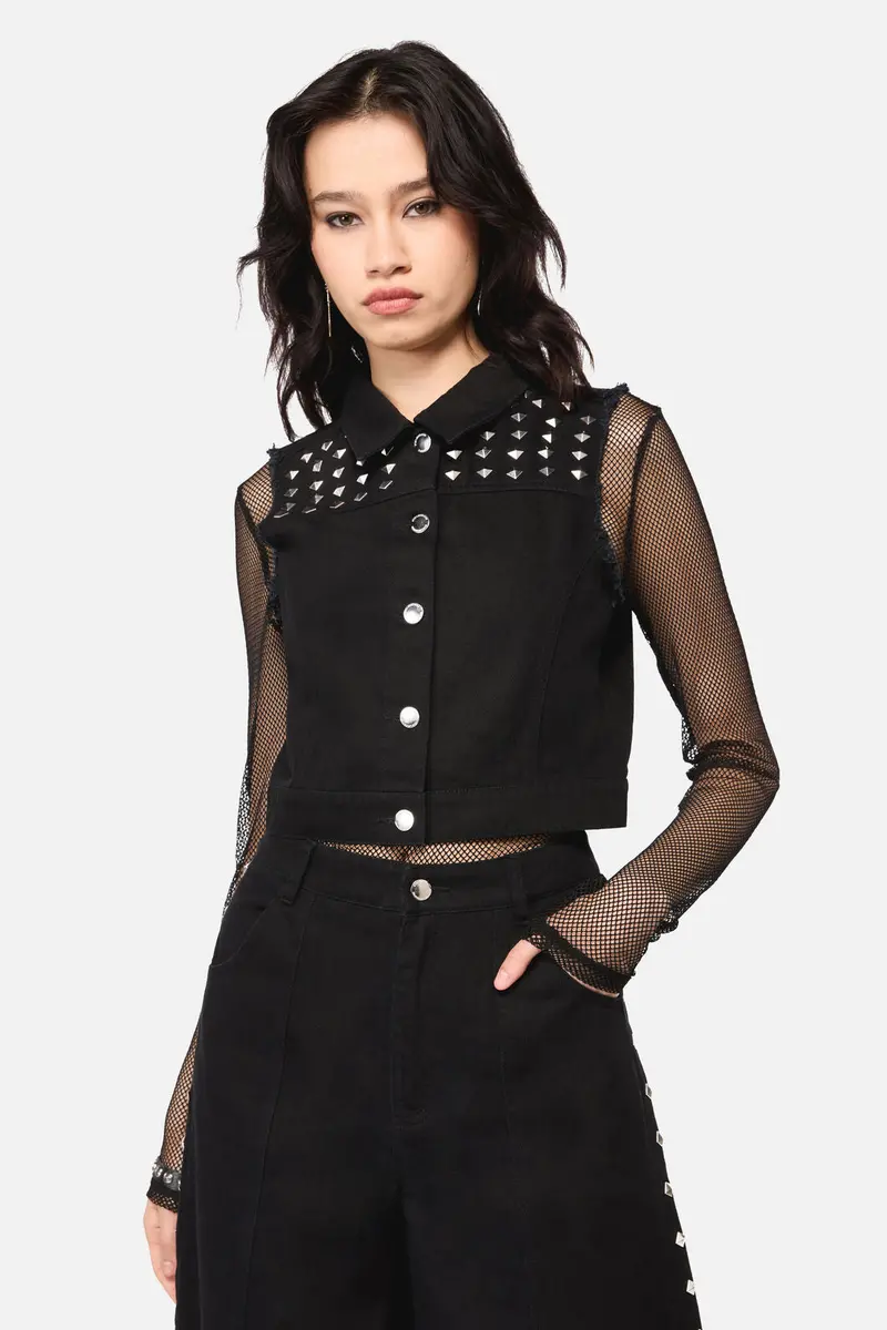 Barb Stud Trim Vest 1