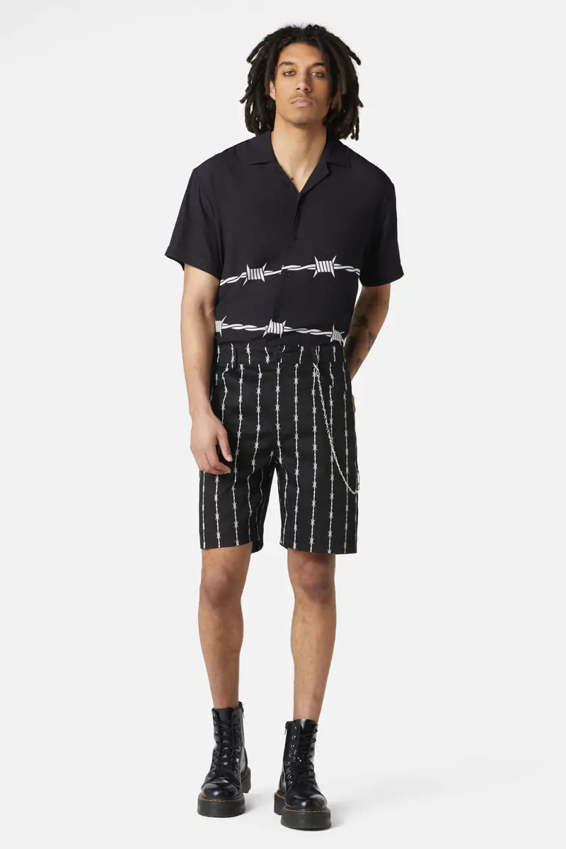 Barbed Wire Chain Short 1