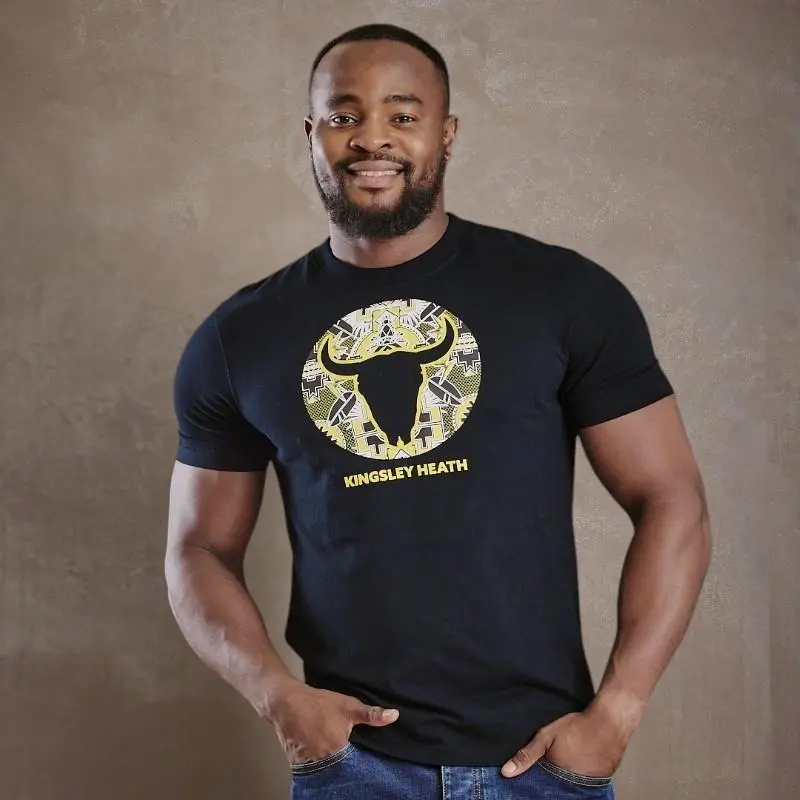 Basotho Skull Outfill Crew Tee - Mamba 1