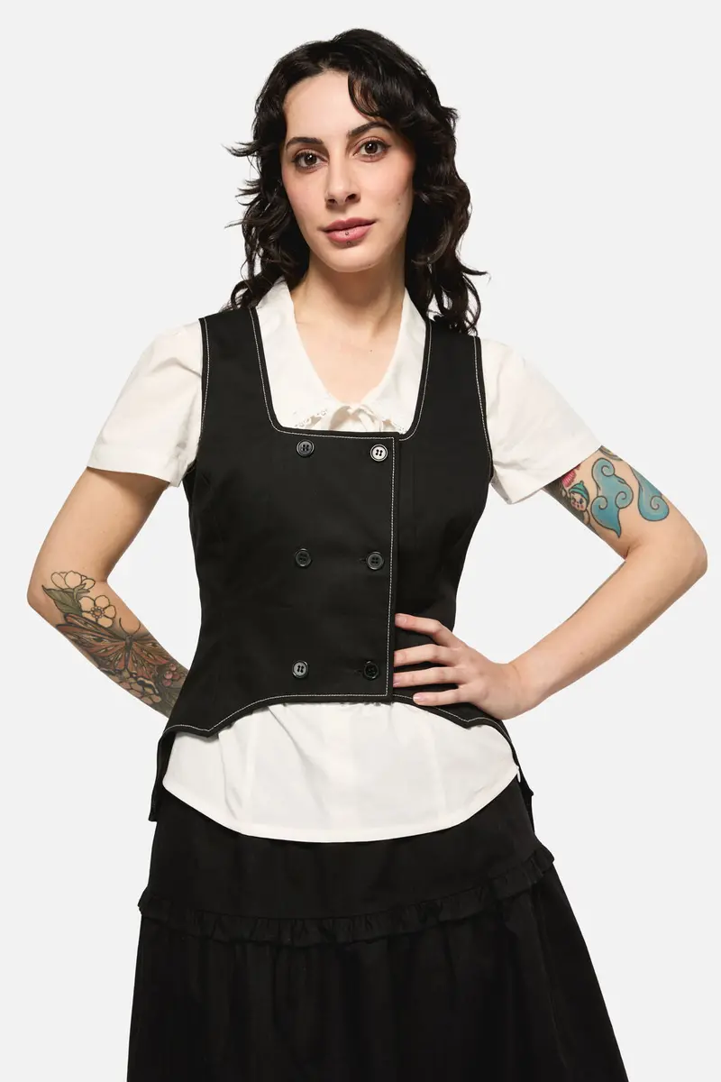 Bat Wing Tail Waist Coat 1