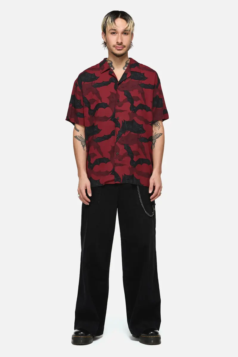 Batz Goth Short Sleeve Shirt 1