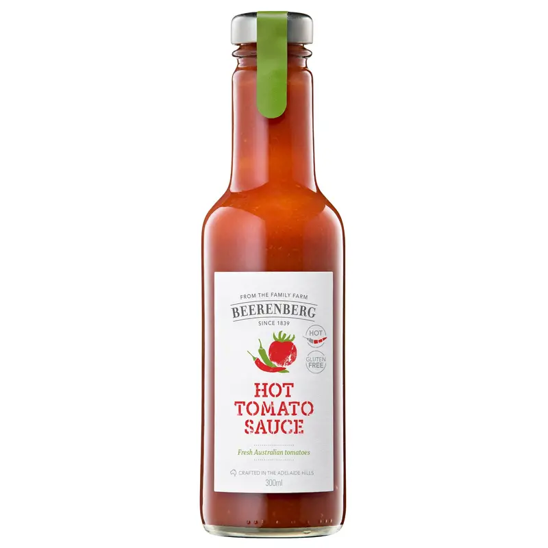 Beerenberg Hot Tomato Sauce 300Ml 1