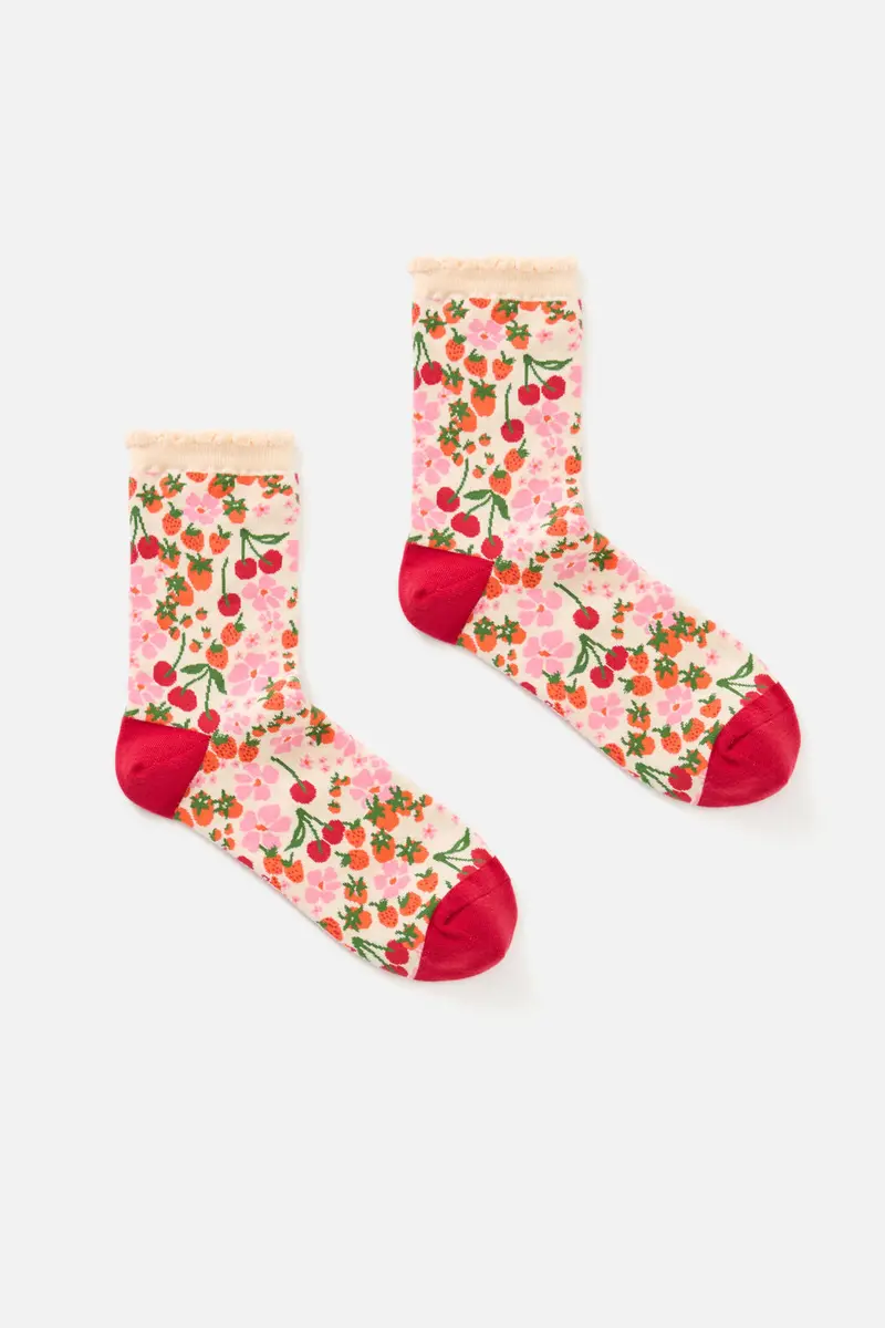 Berries & Cream Sock 1