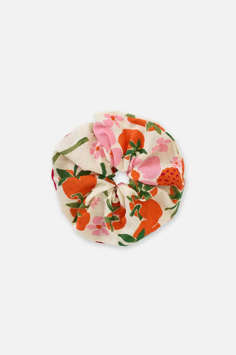 Berries N Cream Wide Scrunchie 1