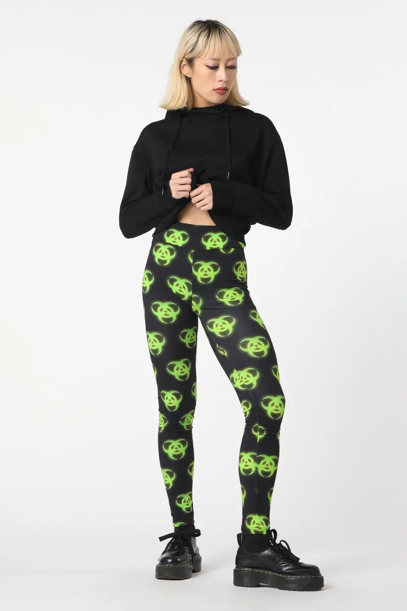 Biohazard Print Legging 1