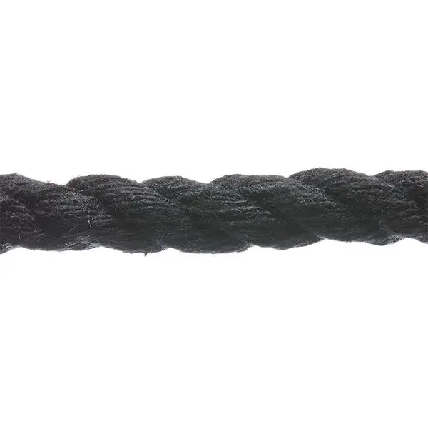 Birch Piping Cord, Black - Size 6 1