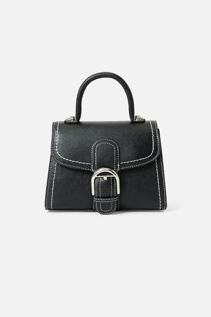 Black Buckle Handbag 1