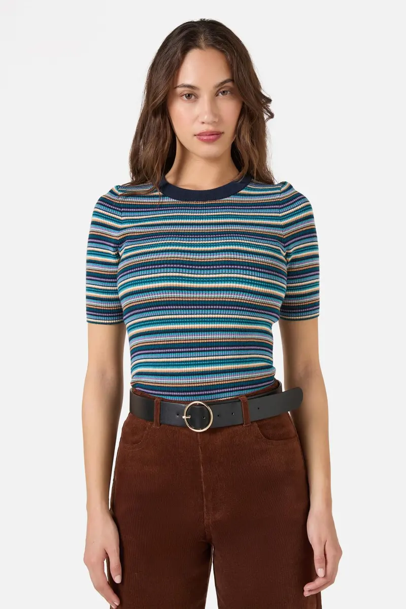 Black Circle Buckle Belt 1