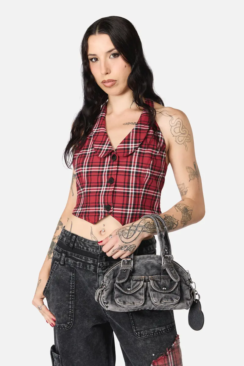 Black Denim Bag 1