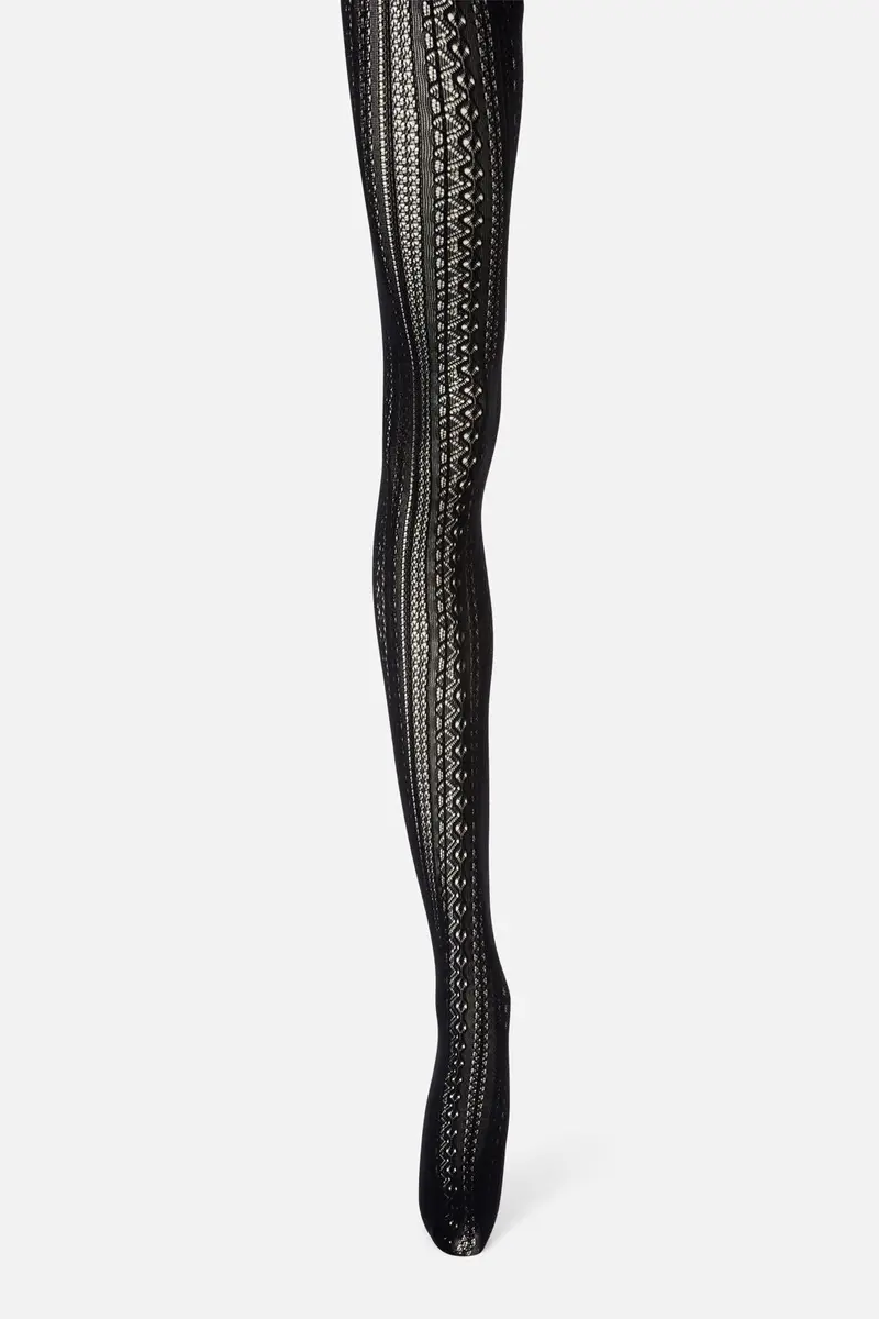 Black Lacey Tight 1